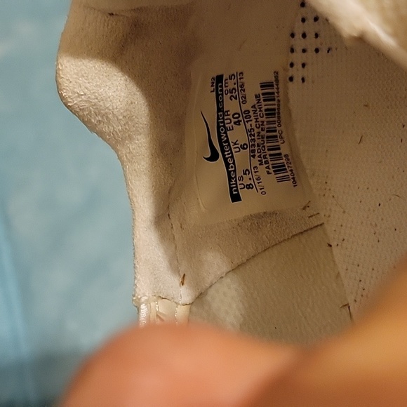 Nike Hyperfuse Lunarlon Golf Shoes  size 8.5 EUC - Picture 7 of 8